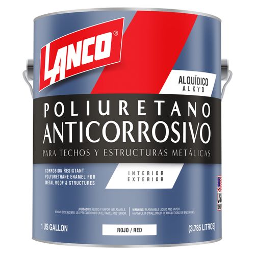 Anticorrosivo Lanco poliuretano rojo