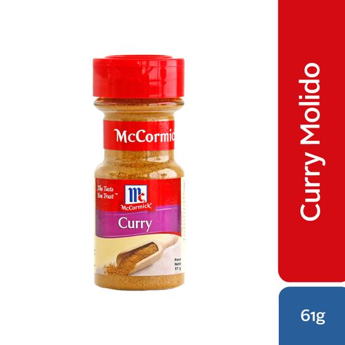 Curry molido Mccormick -61g