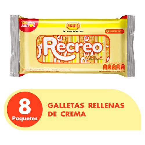 Galletas Recreo Pozuelo -384g