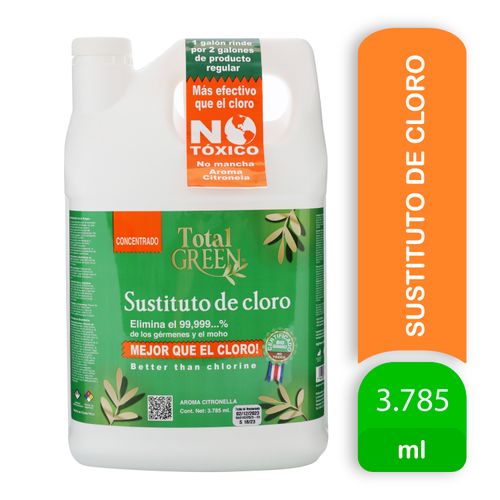 Cloro Total Green sustituto galón - 3785 ml