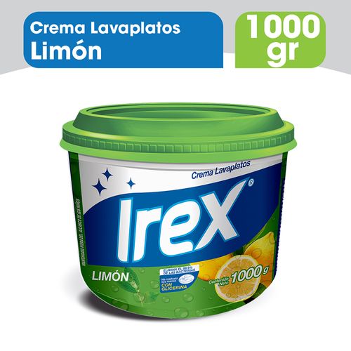 Lavaplatos Irex En Crema Aroma Limón - 1000g