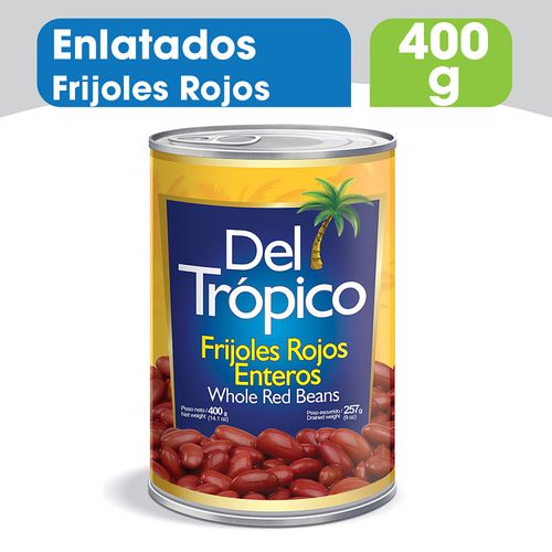 Frijol Del Trópico enteros rojos - 400 g