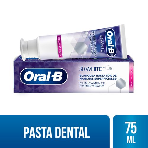 Pasta Dental Blanqueadora Oral-B 3D White Brilliant Fresh 75 ml (100 g)