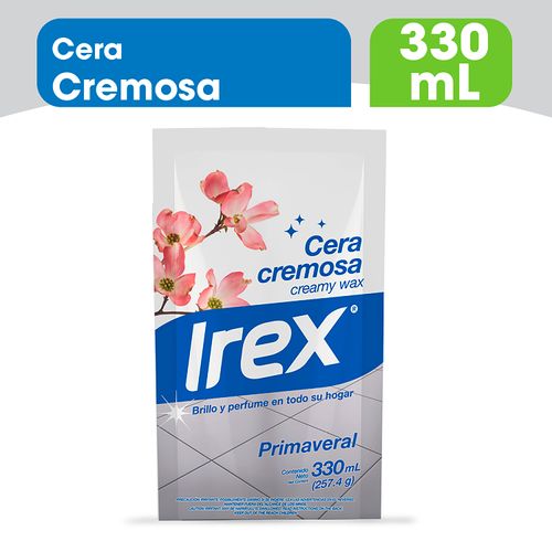 Cera Irex Cremosa Natural Doypack -330ml