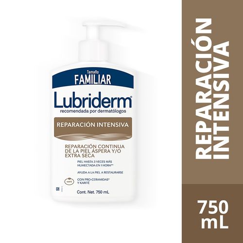 Crema Corporal Lubriderm Reparación Intensiva, Piel Áspera O Extra Seca - 750ml