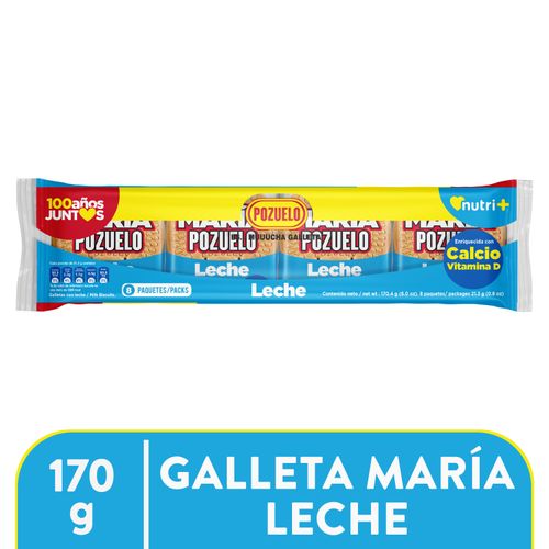 Galleta Pozuelo maria leche - 170.4 g