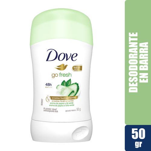 Desodorante Dove Para Dama Pepino Y Té Verde Barra - 50g