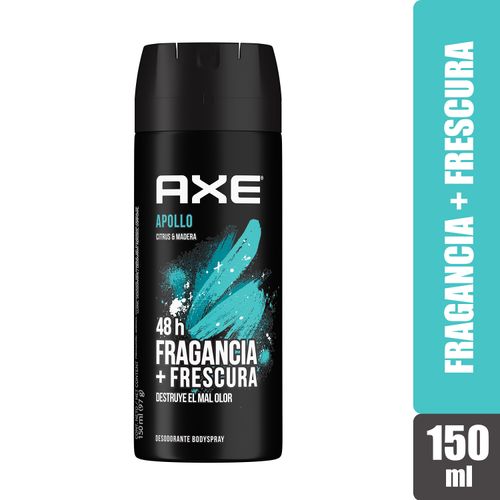 Desodorante BodySpray Axe Apollo Aerosol Citrus Y Madera - 150ml