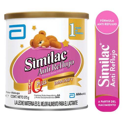 Fórmula Infantil Similac® Anti Reflujo, A Partir Del Nacimiento - 375g