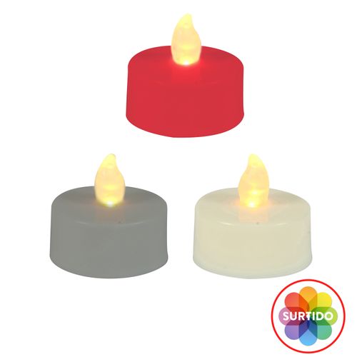 Velas Tealight Marca Holiday Time Set 3Uds
