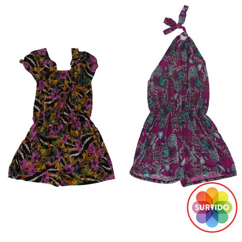 Enterizo Playero De Short Dama