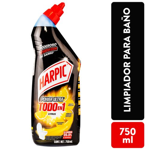 Limpiador Harpic Para Baño Citrus -750 ml