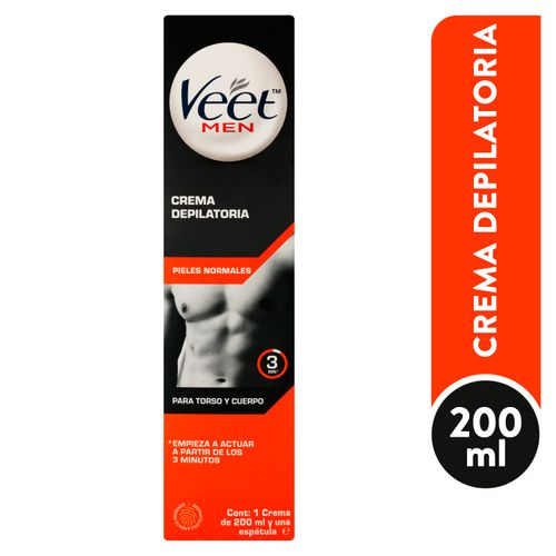 Crema Depilatoria Veet For Men -200g