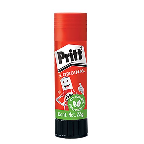 Lápiz Adhesivo Pritt, Transparente Charola -22g