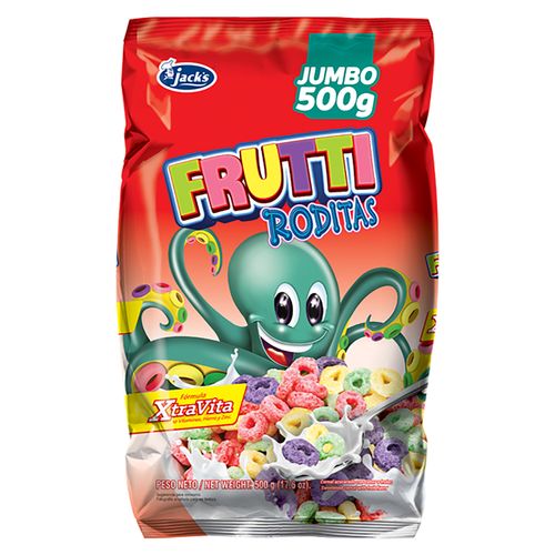 Cereal Jack's Frutti Roditas Fuel -500 g