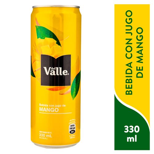 Bebida Del Valle sabor mango enlatado - 330 ml