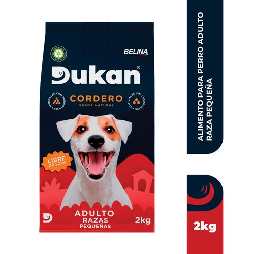 Alimento Dukan Para Perro Adulto Sabor Natural de Cordero Razas Pequeñas - 2000 g