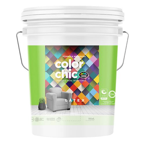 Pintura Color Chic Color Cielo. Fórmula Mejorada -Cubeta