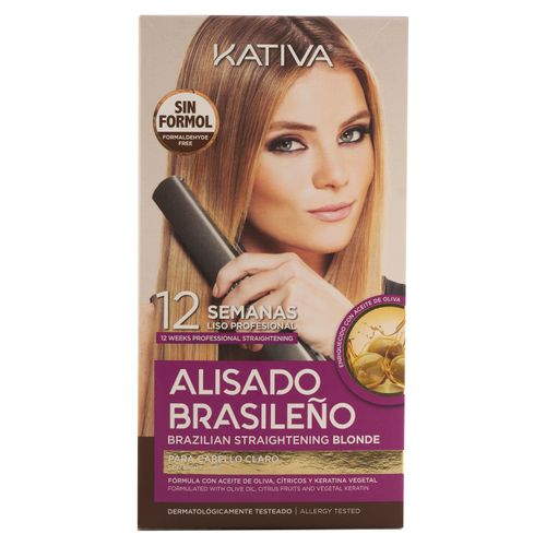 Alisado Kativa Sin Plancha Extra Brillo