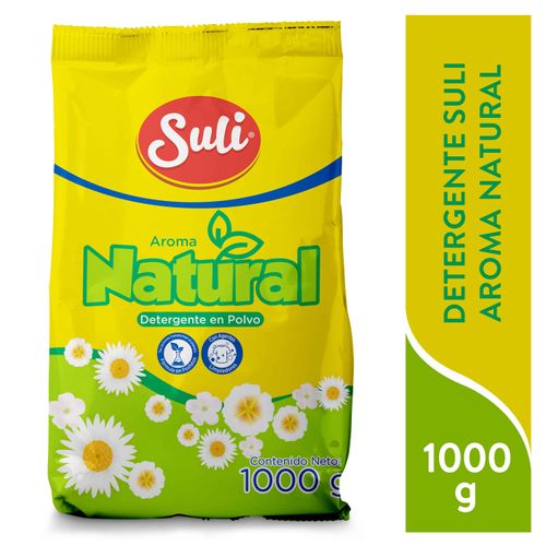 Detergente en polvo Suli aroma natural - 1000 g