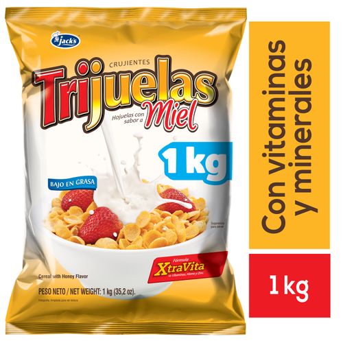 Cereal Jack´s Trijuelas Con Sabor A Miel - 1kg