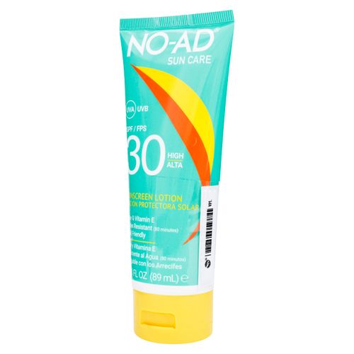 Protector solar NO AD FPS 30 - 89 g