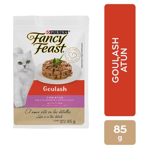 Alimento húmedo para gato Fancy Feast Goulash sabor a atún - 85 g