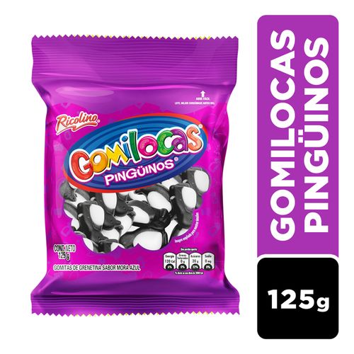 Gomitas Ricolino Gomilocas Pinguinos - 125g