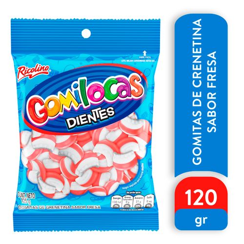 Gomitas Ricolino Gomilocas Dientes -125g