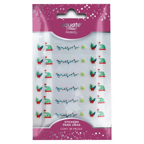 Set Equate Stickers Para Uñas 36 Piezas - 1 Uds