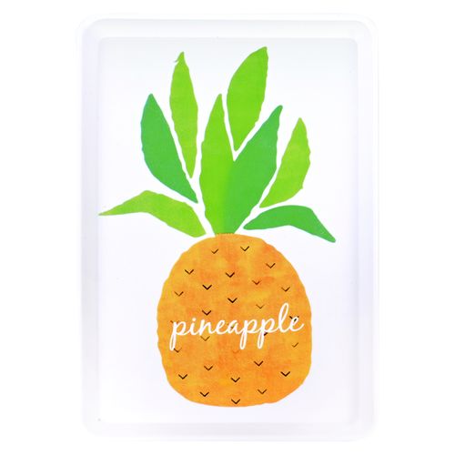 Charola Piña Juicy Fruits 18x27cm - 1 Pza