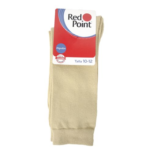 Calcetín Casual Red Point Para Niño En Color Beige - Talla 7-9