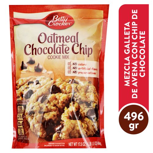 Mezcla Betty Crocker Galleta Choco 496Gr