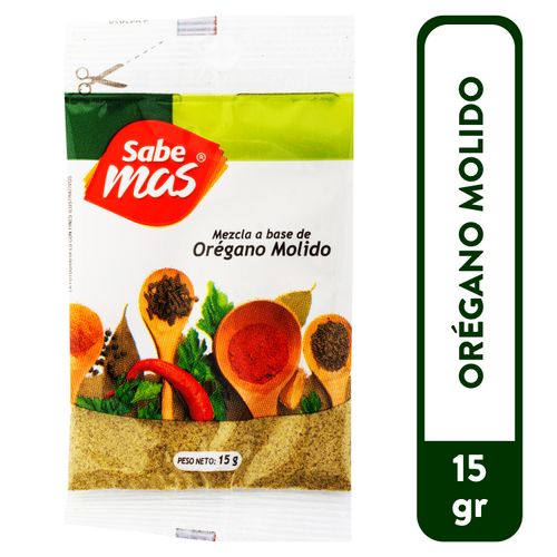 Especie Sabem Oregano Molido 15 Gr