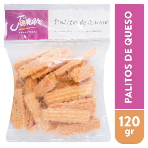 Repostería Jomar palitos de queso - 120 g