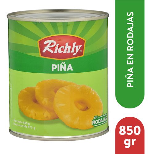 Piña Richly rodajas - 490 g