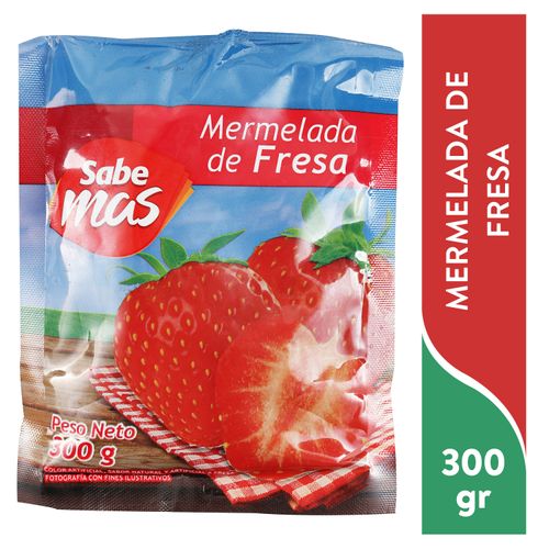 Mermelada Sabemas De Fresa Bolsa - 300gr