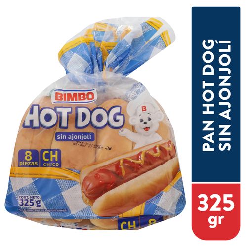 Pan Bimbo Bolleria Hot Dog - 325 g