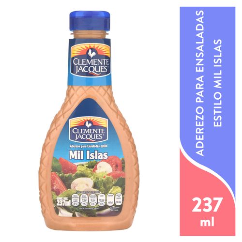 Aderezo Clemente Jacques Mil Islas 237Ml