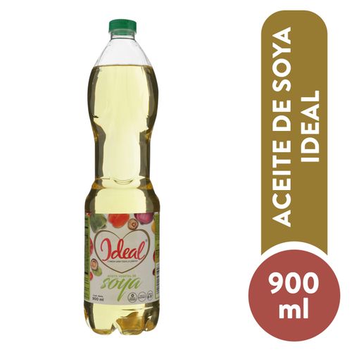 Aceite vegetal Ideal de soya - 900 ml