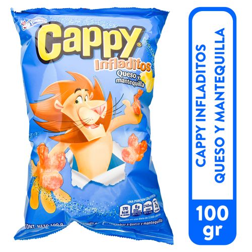 Snack Yummies Cappy Queso Manteq 100 G