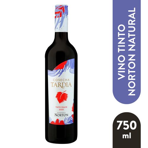 Vino Norton cosecha tardía tinto - 750 ml