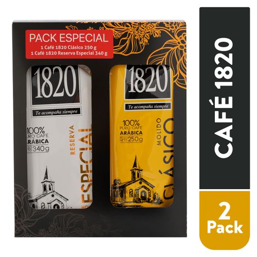 Café 1820 Reserva Puro Pack - 590 g