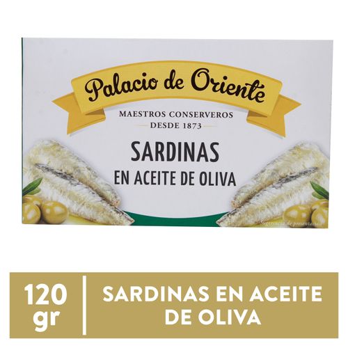 Sardina Palacio de Oriente en aceite de oliva - 120 g