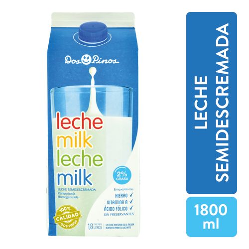 Leche Dos Pinos Liquido Gable Top - 1800Ml