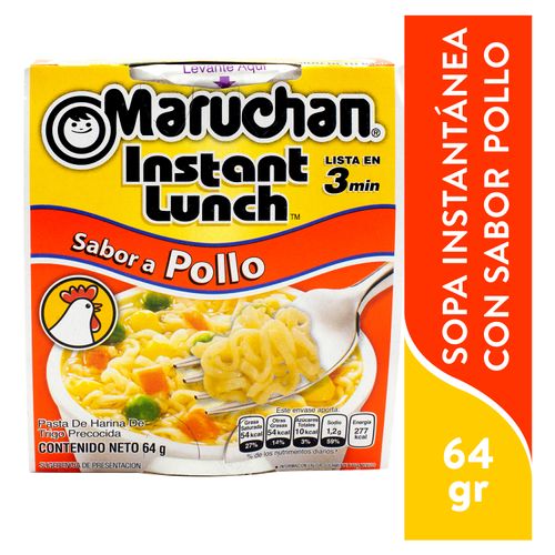 Sopa Maruchan Instantanea Ramen Pollo - 64gr