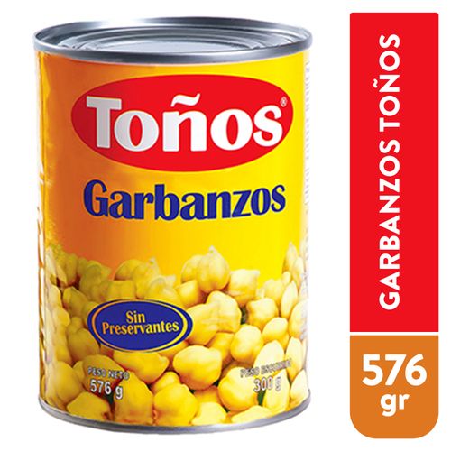 Garbanzos Toños en lata - 576 g