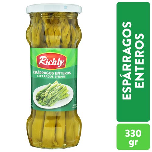 Espárragos verdes Richly enteros - 330 g