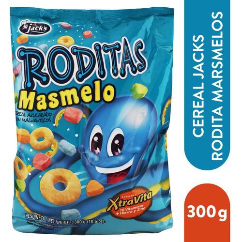 Cereal Roditas Marsmelo Jack´S - 300 g