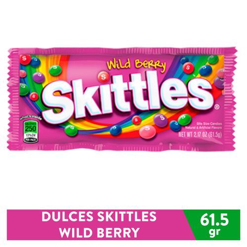 Confites Skittles wild berry - 61.5 g